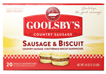 2 Boxes of 20-Count Sausage and Biscuit