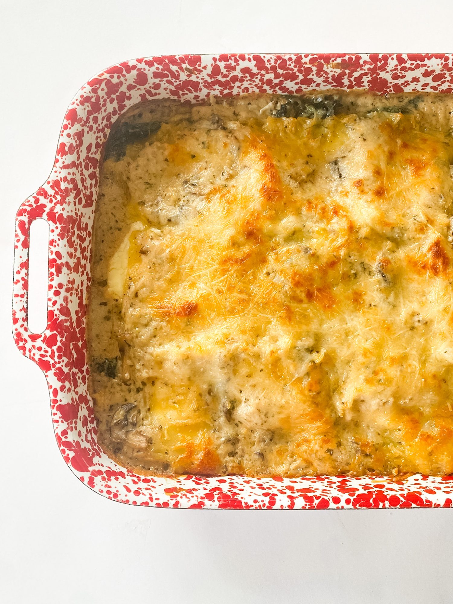 Sausage Mushroom Lasagna